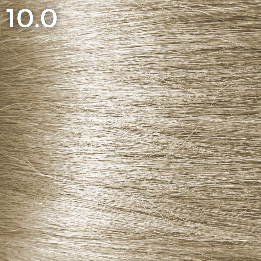 10.0 Natural pastel blonde