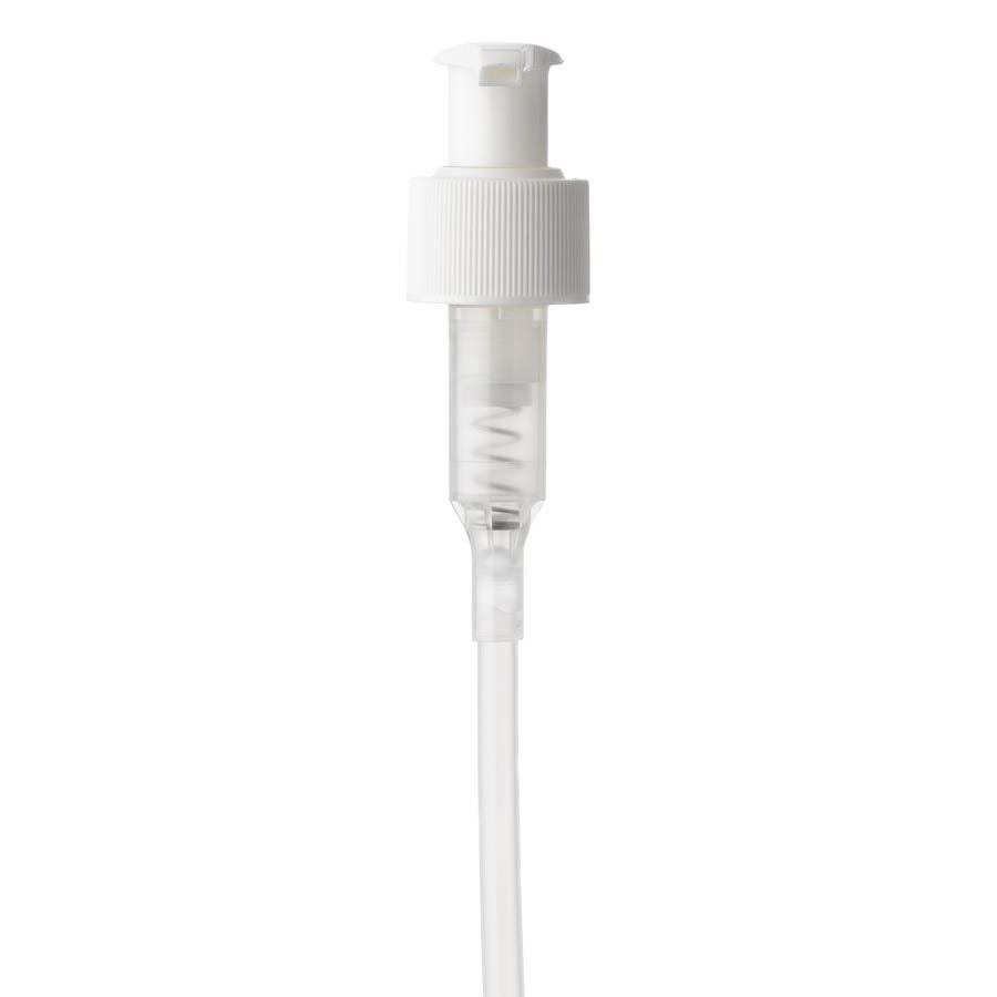 Luxury swivel pump for 1 litre bottles.