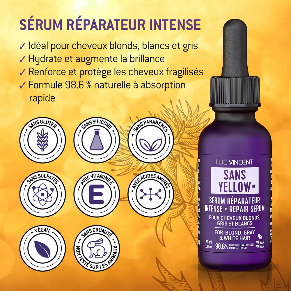 Vegan Intense Repair Serum Without Yellow