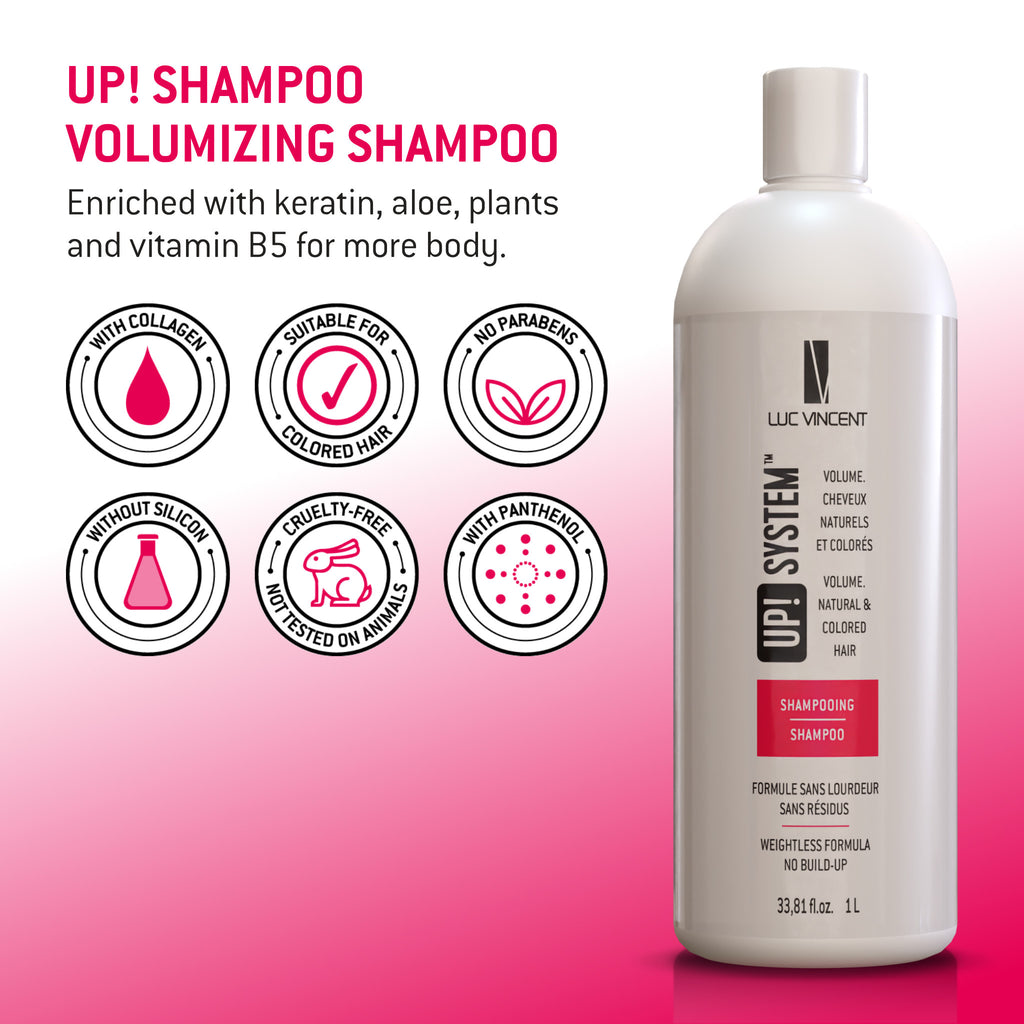UP! SHAMPOO - Create more long-lasting volume
