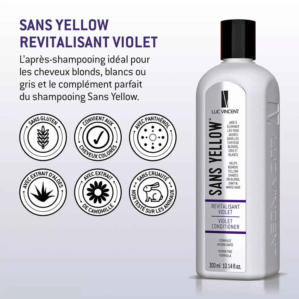 Sans Yellow purple conditionner