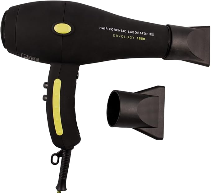 Professional Black Hair Dryer - Hair Forensic Dryology