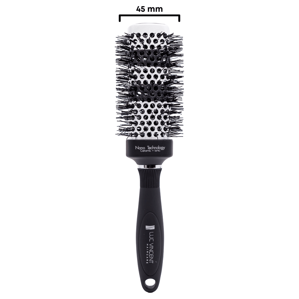 BROSSE CARRÉE 45 mm: pour cheveux mi-longs à longs - Luc Vincent